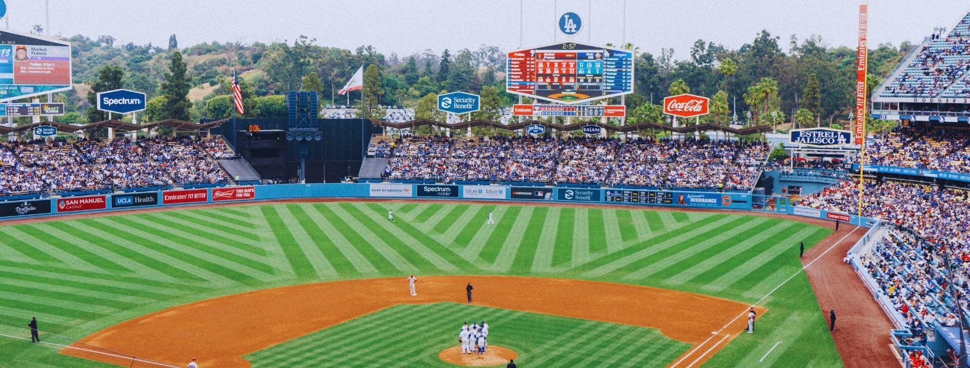 sporting and concert events, LA Dodgers Game